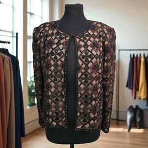 Vintage JKARA Formal Jacket Sz Lg